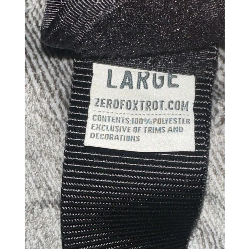 Zero Foxtrot TAC Belt System Black Mens Size Large 39-47 Tactical Military Recon